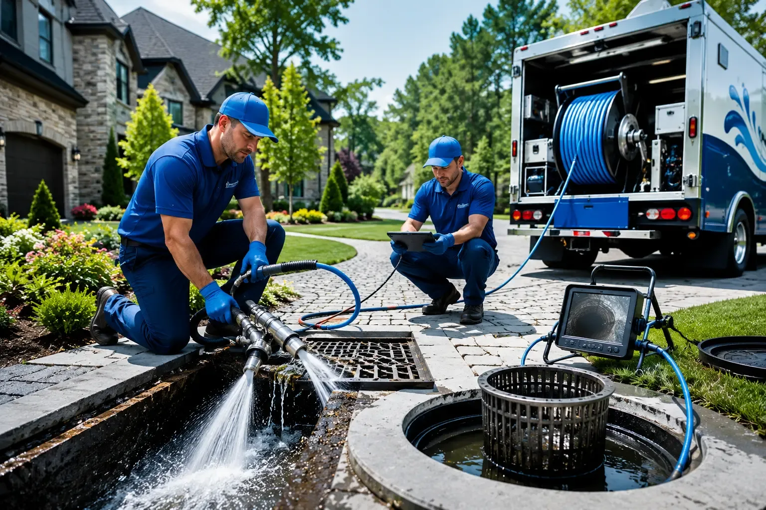 Local outdoor drain cleaning professionals in Sod, WV