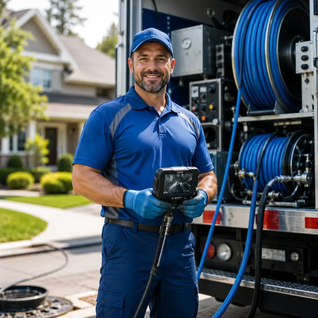 Local outdoor drain cleaning specialists in Sod, WV